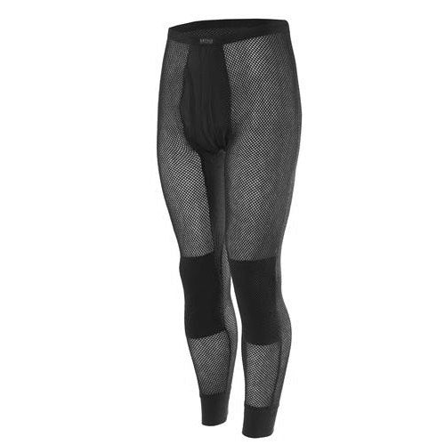 Super Thermo Longs Base Layer with Inlay - Black, XS image