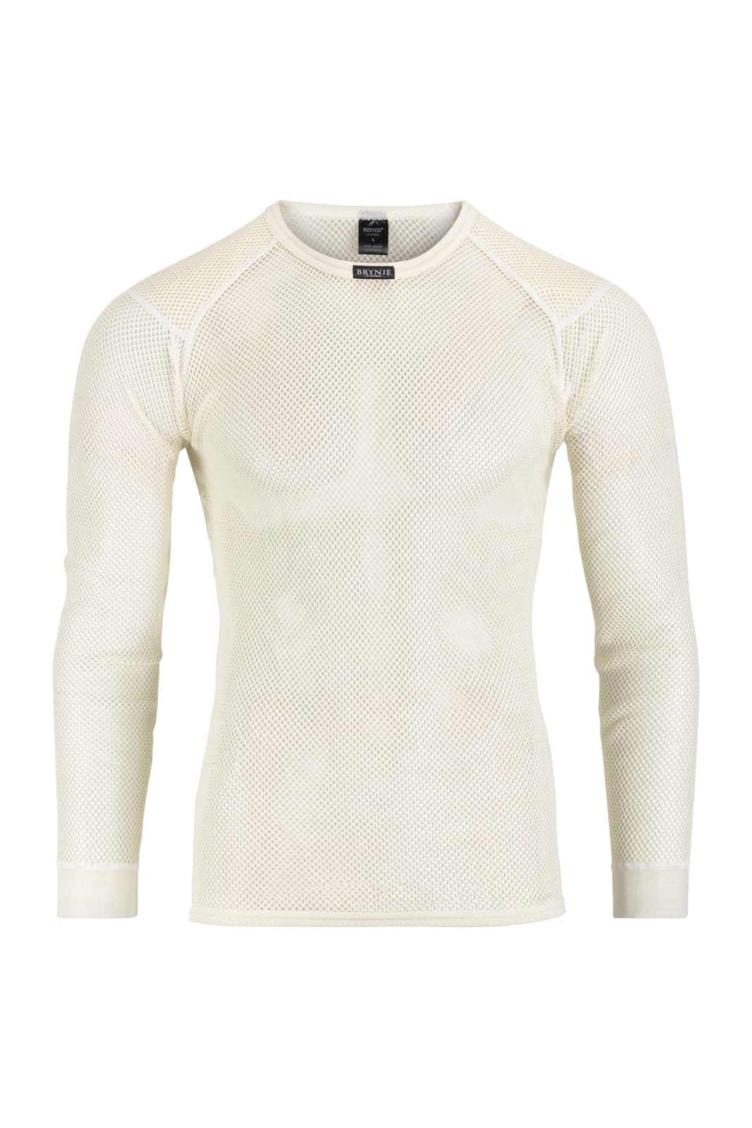 Wool Thermo Long Sleeve Shirt Base Layer with Inlay